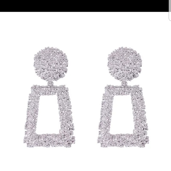 Vintage Silver earring - Picture 2 of 2